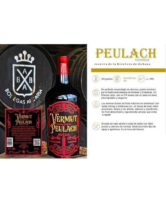 Vermut Peulach Promesa del Rocío | Vermut Andaluz