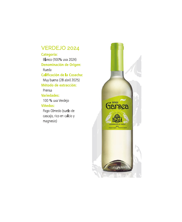 Linaje Garsea Verdejo 2024 D.O. Rueda
