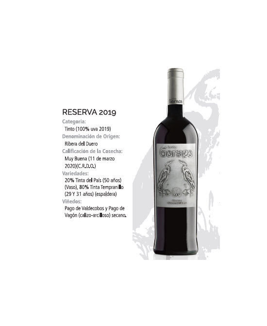 Linaje Garsea Reserva 2019 Ribera del Duero